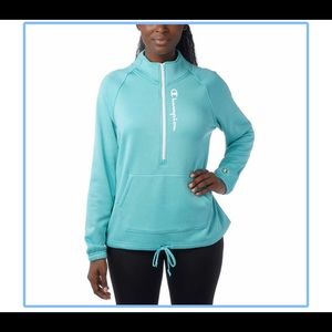 Champion zip up shirt